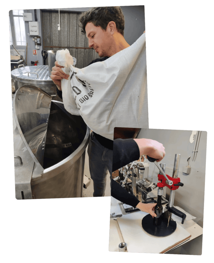 Brice vous convie pour une immersion complète dans le monde fascinant du brassage, où vous aurez la chance de concevoir vos propres bières artisanales. Moussez votre créativité en duo !